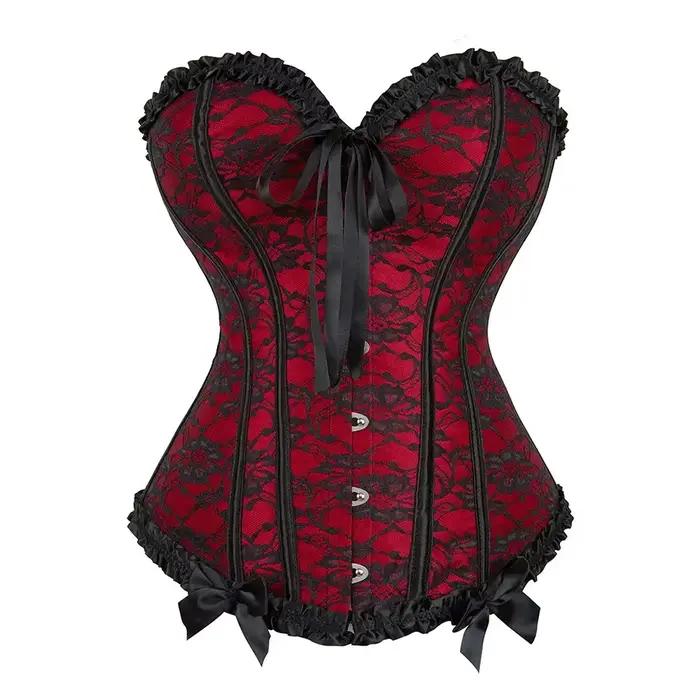 Corset Bustier avec garniture à lacets