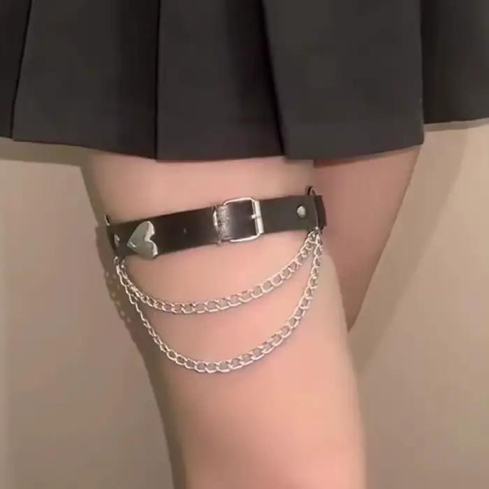 Ceinture à jarretelles sexy pour femme