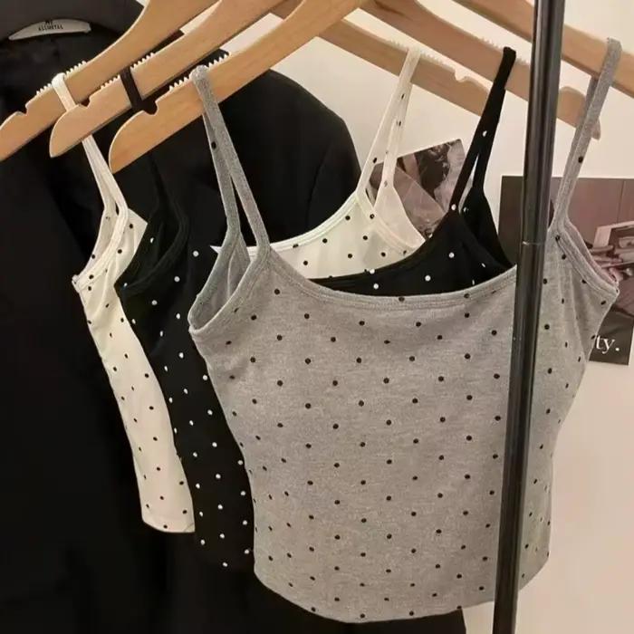 Nouveau débardeur camisole dos en U pour femme