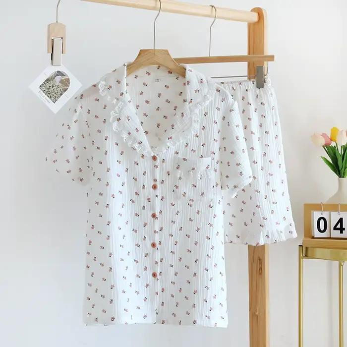 Vêtements de nuit en coton pour femmes