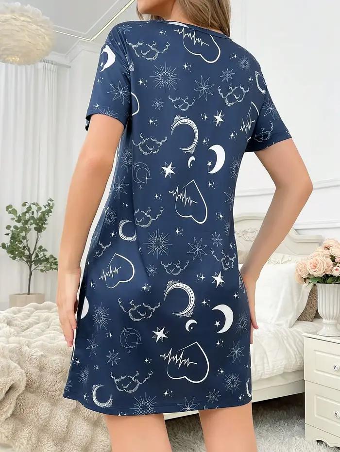 Chemise de nuit pour femmes de printemps et d'été