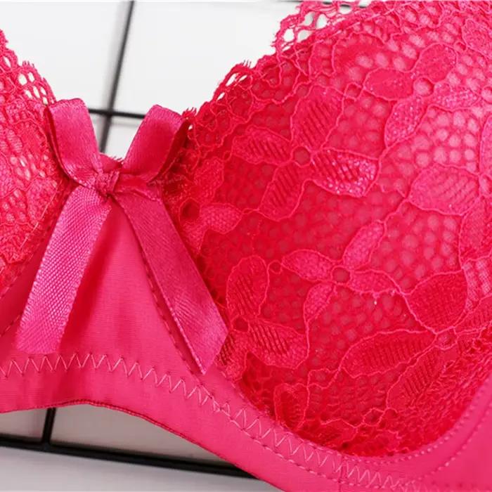 Soutien-gorge Push Up en dentelle pour femmes