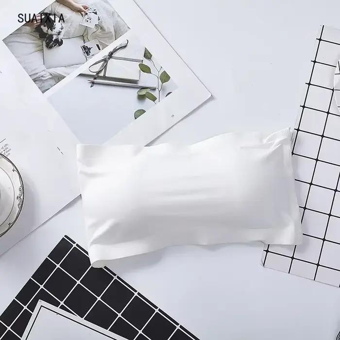 Soutien-gorge invisible sans couture pour femme, bustier sans bretelles, sous-vêtements respirants enveloppés sur la poitrine, nouvelle collection