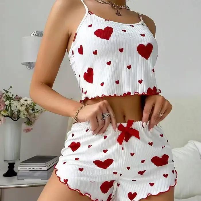 Nouveau pyjama trois pièces pour femmes