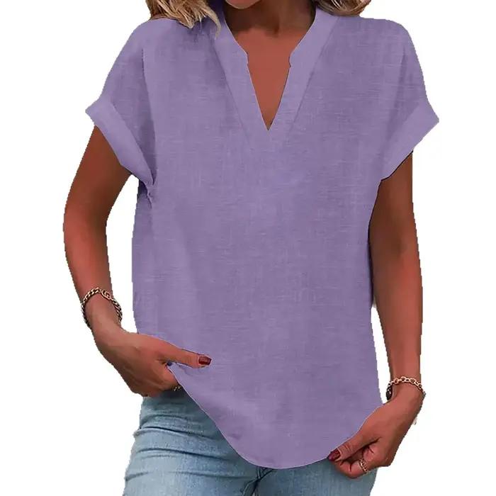 Chemise en rayonne de bambou pour femmes