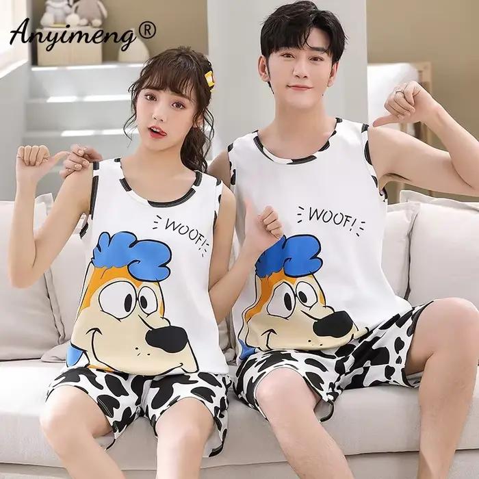 Ensembles de pyjama Kawaii pour couple