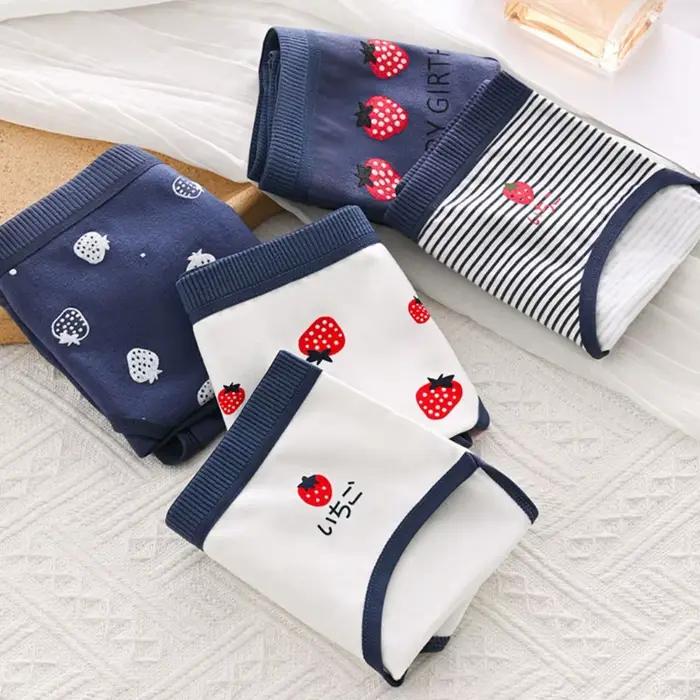 Lot de 5 Culottes Femme et Fille à Rayures