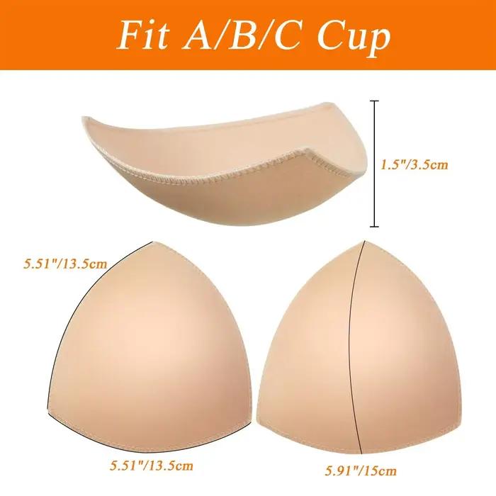 Coussinets de soutien-gorge souples pour femmes, coussinets de soutien-gorge amovibles, rehausseur de poitrine, rehausseur de poitrine, bonnets de soutien-gorge de sport, maillot de bain Bikini