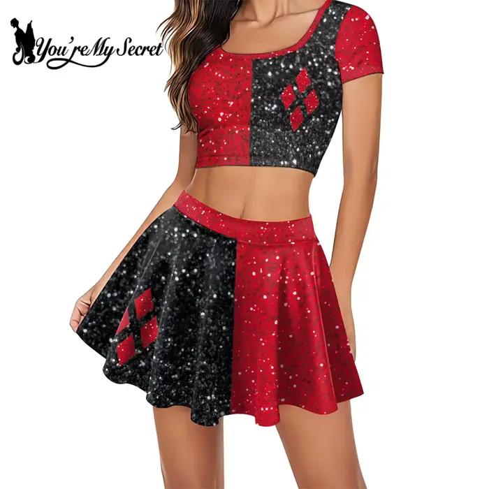 [You're My Secret] Costume de Clown de film Harley pour femmes