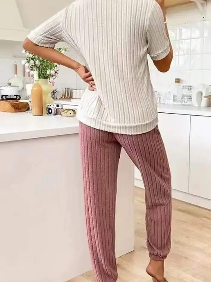Ensemble pyjama deux pièces pour femmes