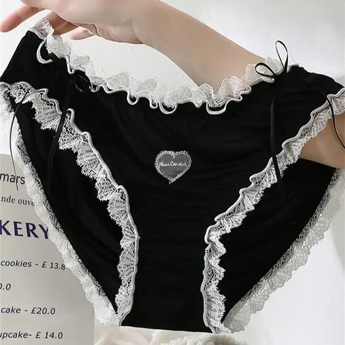 Lingerie Sexy ropa intérieur mujer Lolita femme de chambre privée mignon bragas