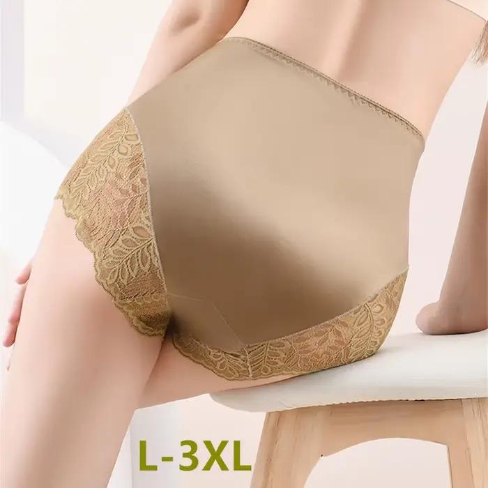 Culotte en dentelle découpée pour femme