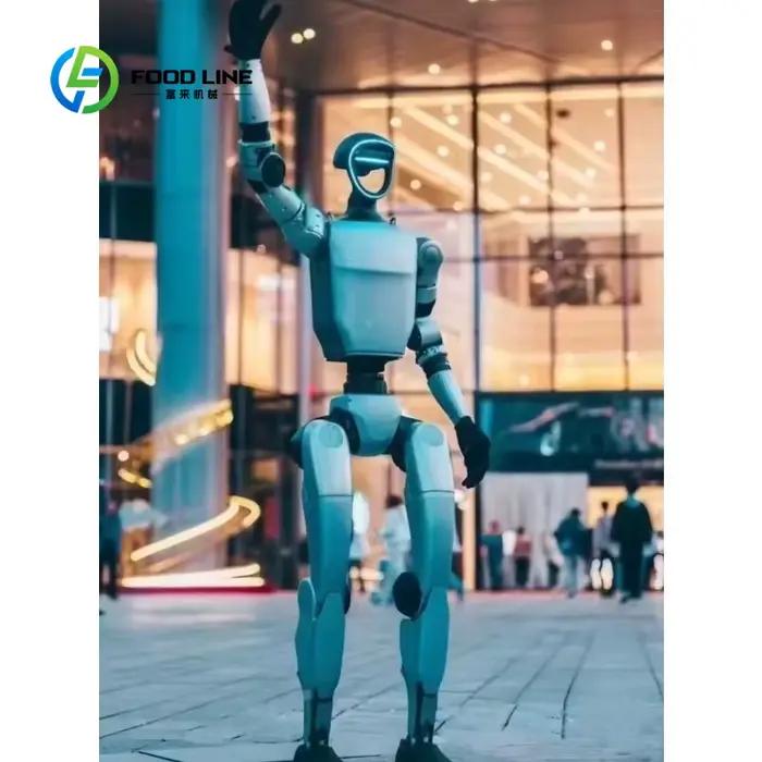 Robot bipède avancé personnalisé avec technologie d'équilibrage pour des mouvements complexes et des activités physiques