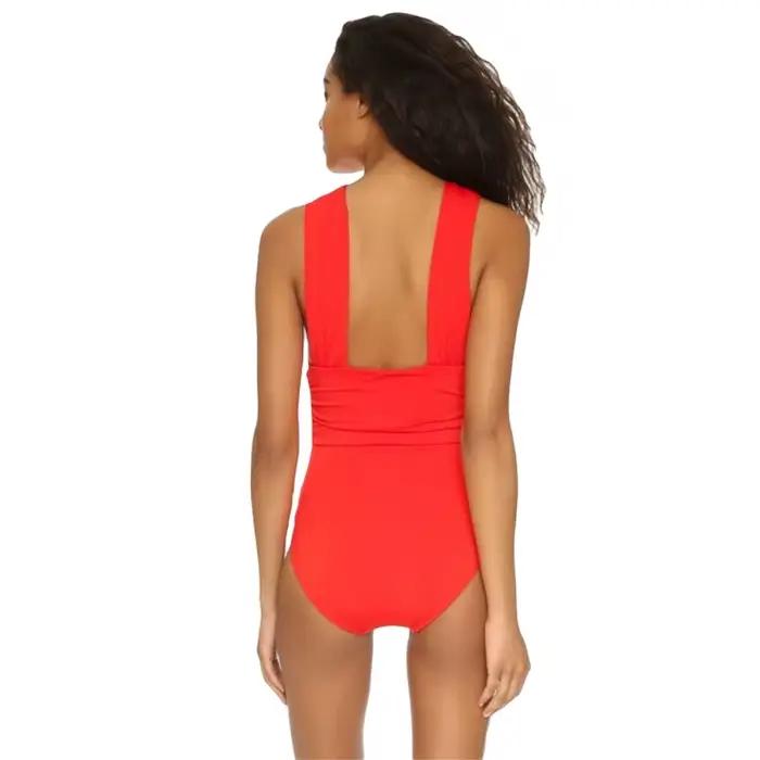 NADANBAO − Maillot de bain une pièce, design tendance, croisé devant, noir, sexy, dos nu, pour femmes, vêtements de plage, d'été