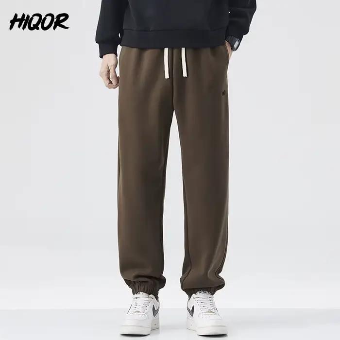 Pantalon de survêtement ample et droit pour hommes, vêtements de travail décontractés, américain, marque de mode, jambes larges, polyvalent, automne