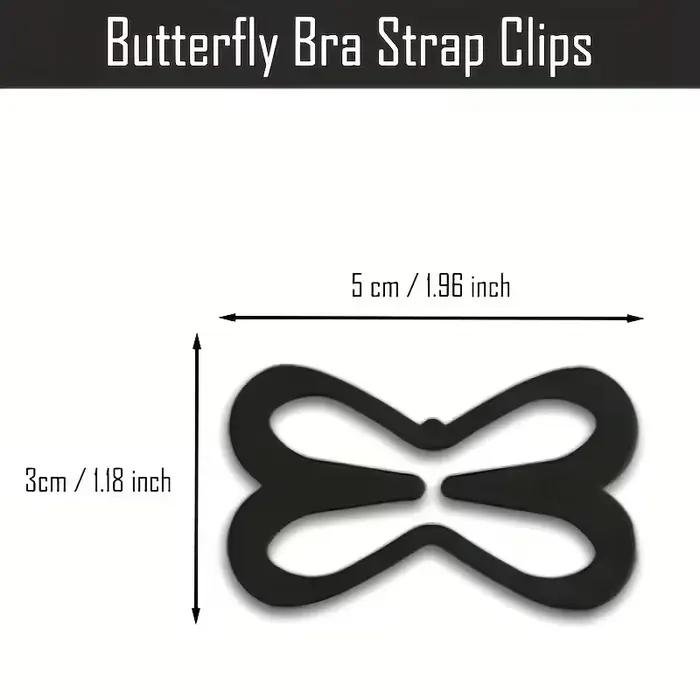 Lot de 3 Clips Convertisseurs de Bretelles de Soutien-Gorge - Discrets, Rehausseurs, Antidérapants pour Ajustement des Bretelles, Accessoire Minimaliste Discret