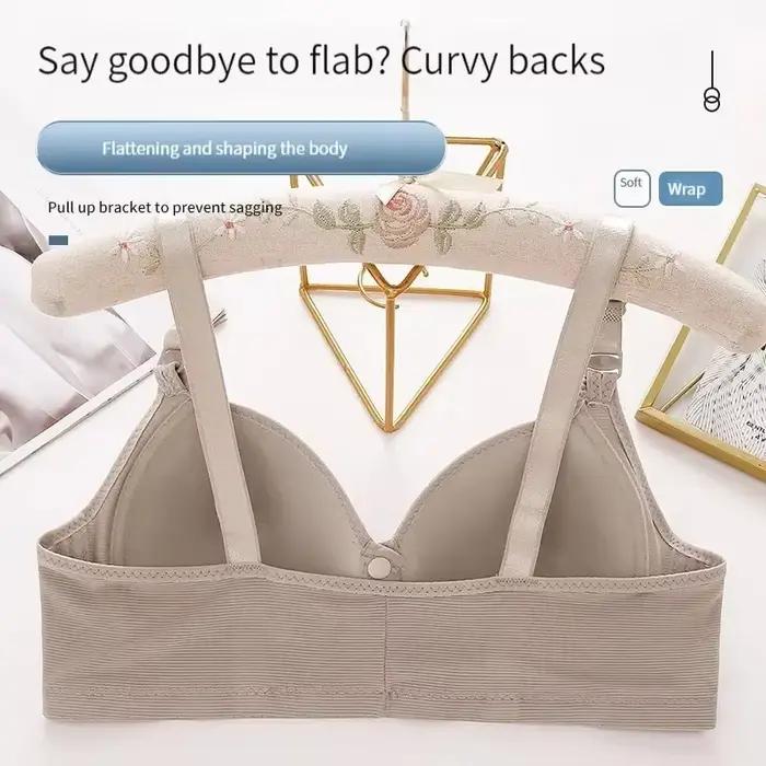 Soutien-gorge à boutons sur le devant sans armatures