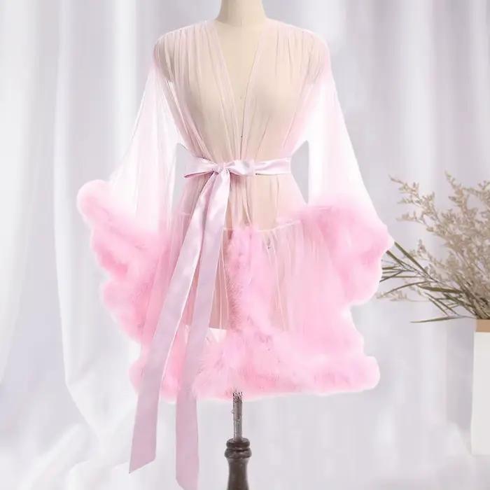 Robe sexy en velours côtelé pour femmes - SANWOOD - Style amincissant - Couleur unie - Taille ajustable - Occasions spéciales