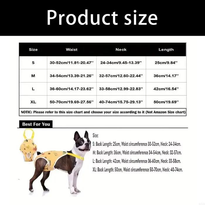 Couche lavable pour chien, facile à réutilisable, confortable avec sangles réglables, antidérapante, 87HA