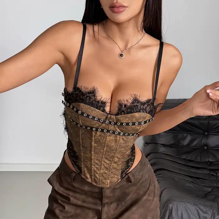 Corset en dentelle pour femmes