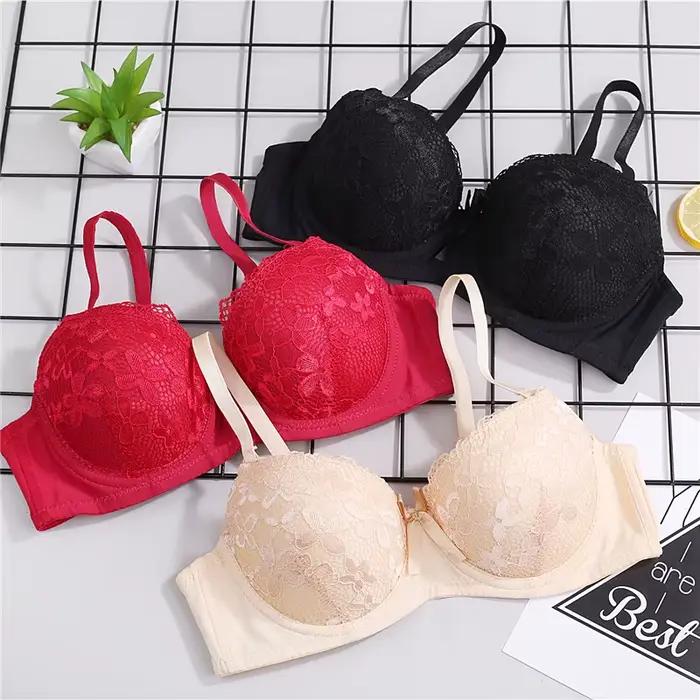 Soutien-gorge Push Up en dentelle pour femmes