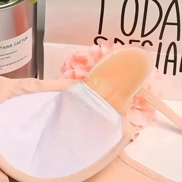Coussinets de soutien-gorge réutilisables en silicone