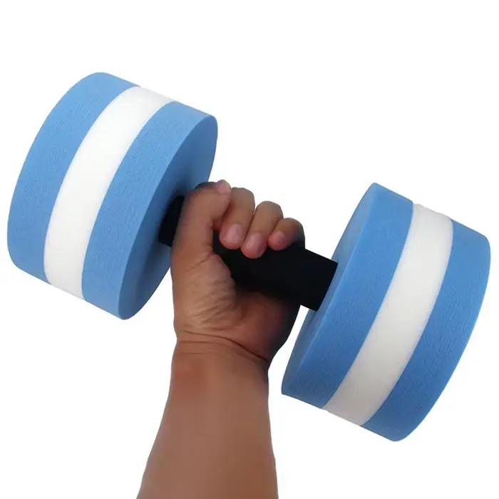 Haltères flottants en forme d'oligfoam pour la natation, accessoires pour exercices aquatiques, fitness, gym, poids, piscine, aérobic