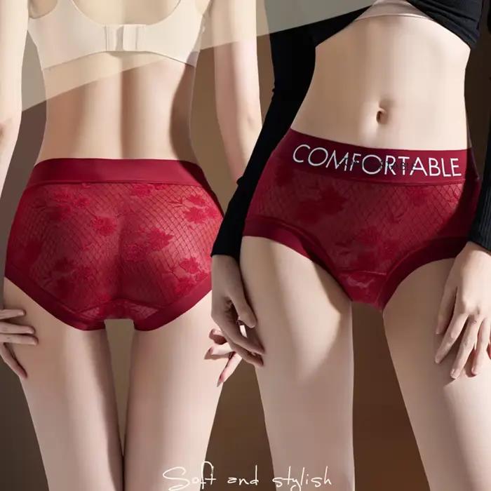 Culotte en dentelle sans couture pour femmes