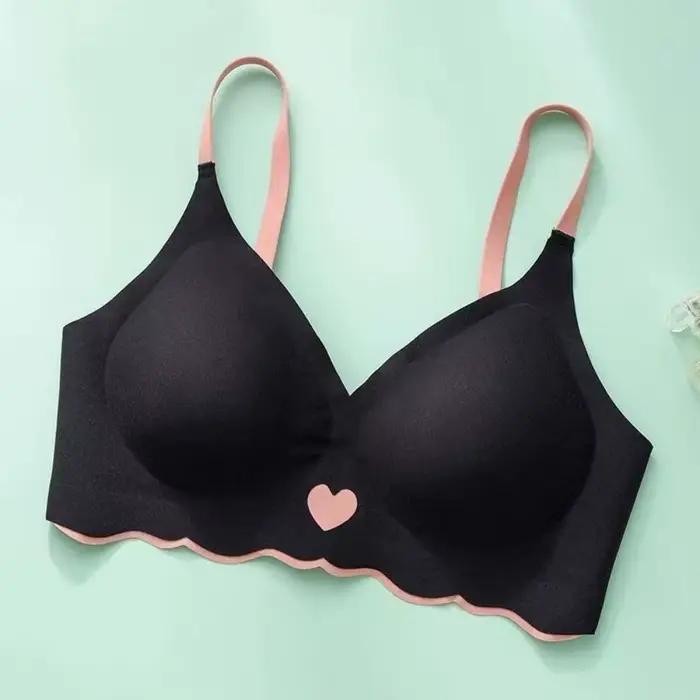 Soutien-gorge sans fil ajusté effet push-up