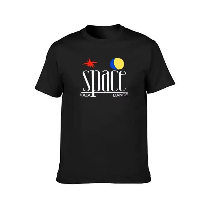 SPACE Ibiza Dance-T-shirt pour homme, T-shirt blanc, T-shirt noir classique, Discothèque mythique de La French Touch, Haut d'été