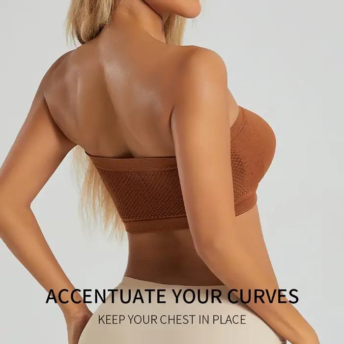 Soutien-gorge Bandeau sans bretelles pour femmes