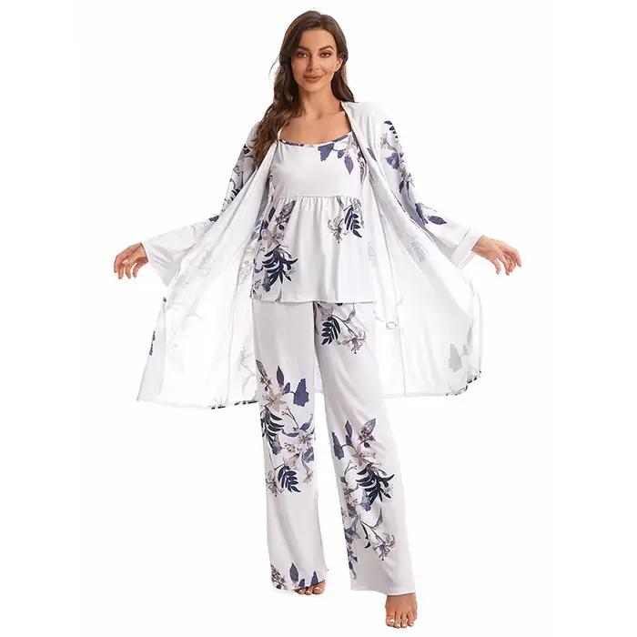 Pyjama en Coton Glacé pour Femme