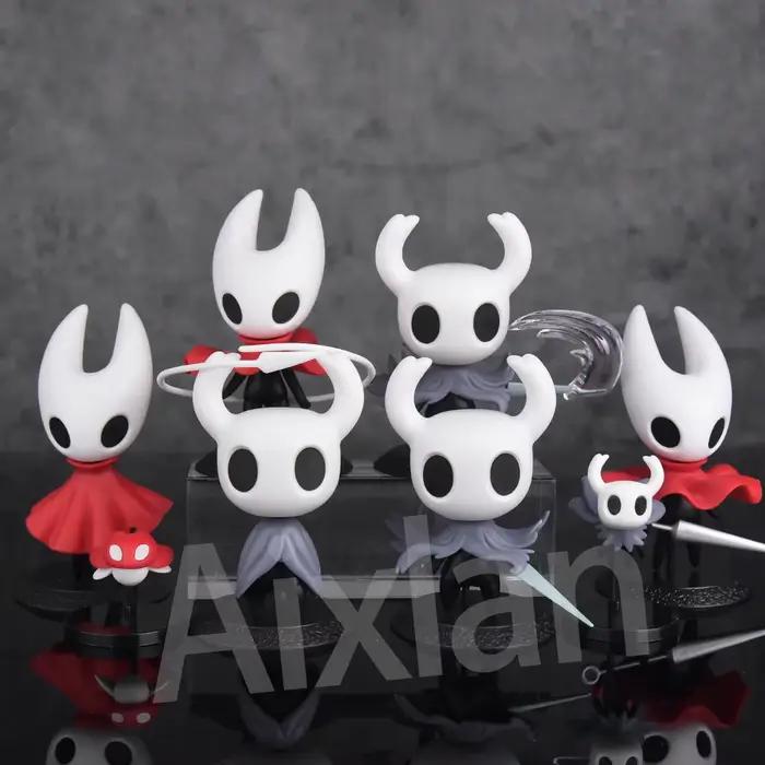 Aixlan le chevalier creux Figure 8 pièces chevalier creux 4-11 cm PVC Figurine Amine cadeau d'anniversaire Figurine à collectionner