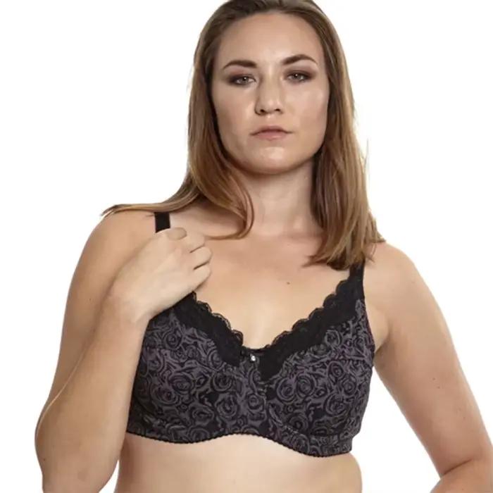 Soutien-gorge Sexy grande taille à pois pour femmes
