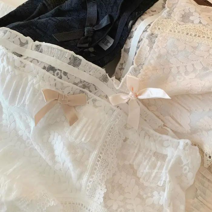 Sous-vêtements sexy ultra-fins transparents pour femmes, culottes en dentelle ajourée, culottes douces pour filles, slips respirants, lingerie féminine