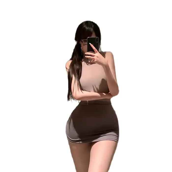 Ensemble de pyjama transparent pour femme