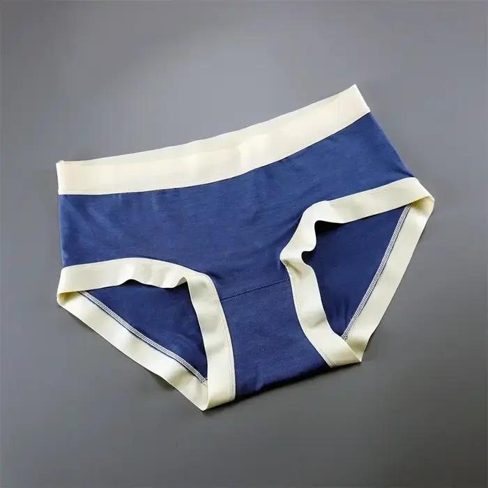 Super Doux Dame Culotte pour Femmes Lingerie Modal Coton Culotte M-2XL Mi Taille Volants Slips Confortable Lingerie