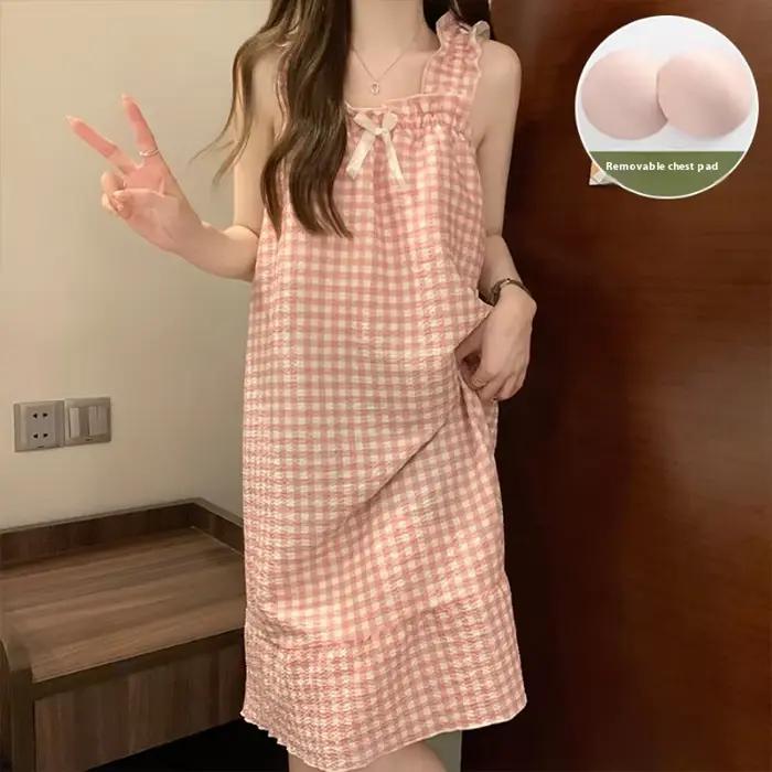Chemise de nuit d'été pour femmes