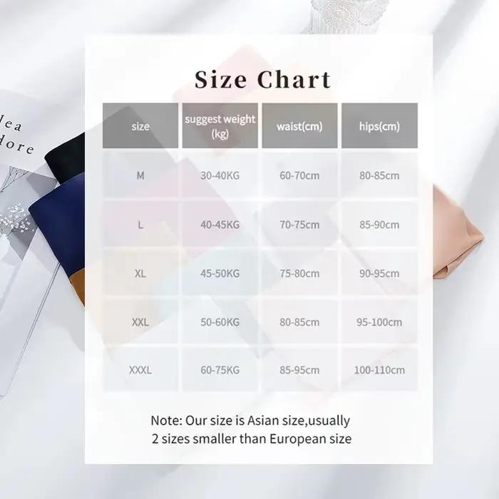 4 pièces ensemble femmes culottes Slik sous-vêtements féminins 13 couleurs