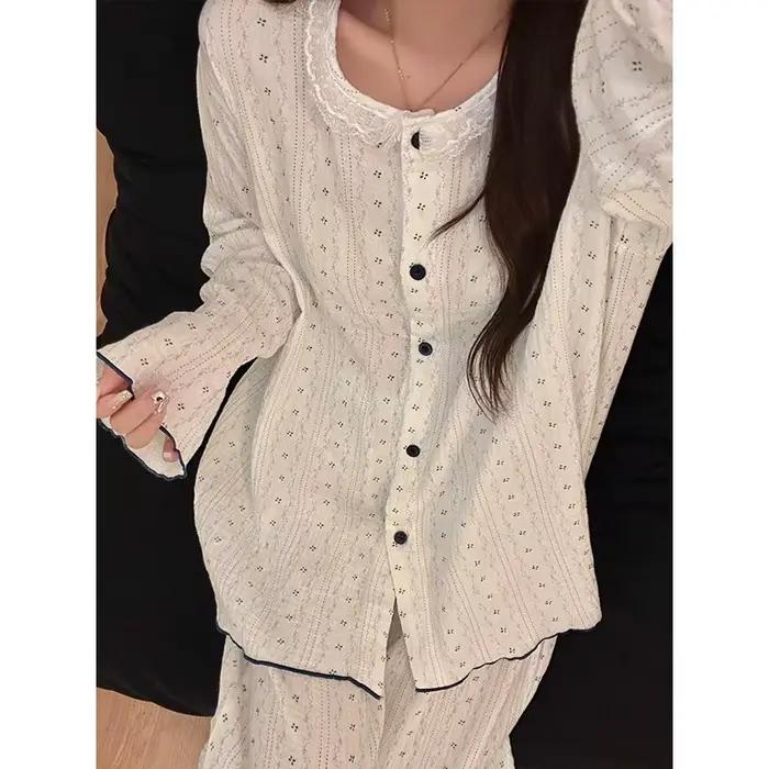 Pyjama floral pour femme