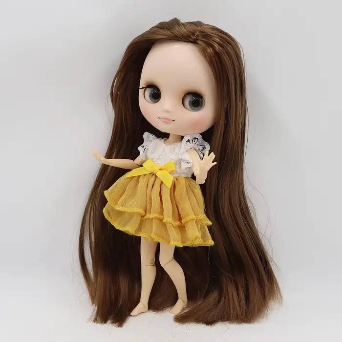 Poupée DBS Middie Blyth 20 cm, corps articulé nu avec geste de la main, 1/8 BJD