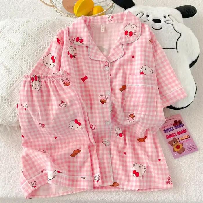 Ensemble de pyjama Hello Kitty pour femmes