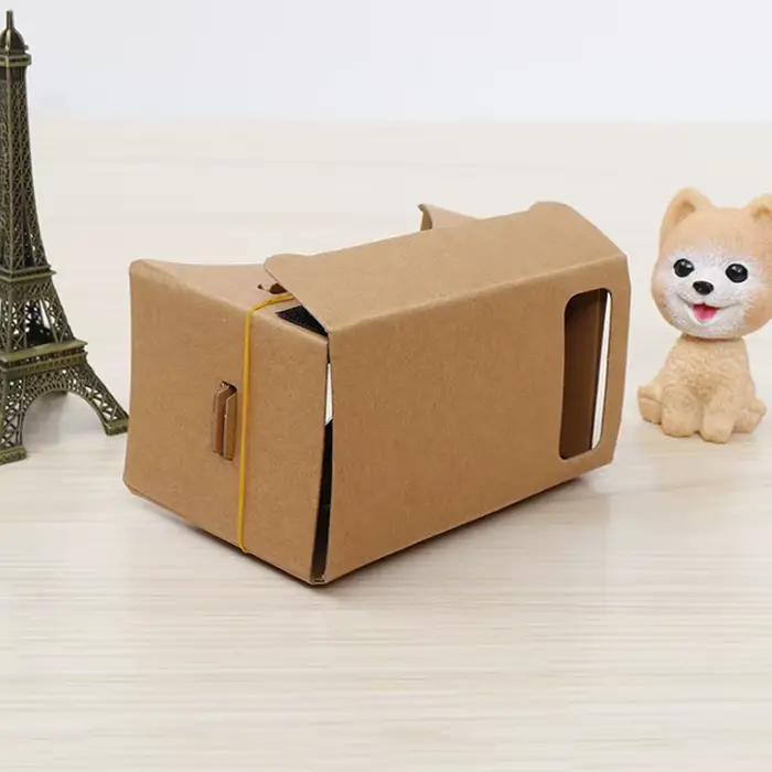 Lunettes de réalité virtuelle en carton, lunettes 3D VR, lunettes de vision ultra claires, films pour iPhone, casque SmartPhone, appareil domestique, bricolage
