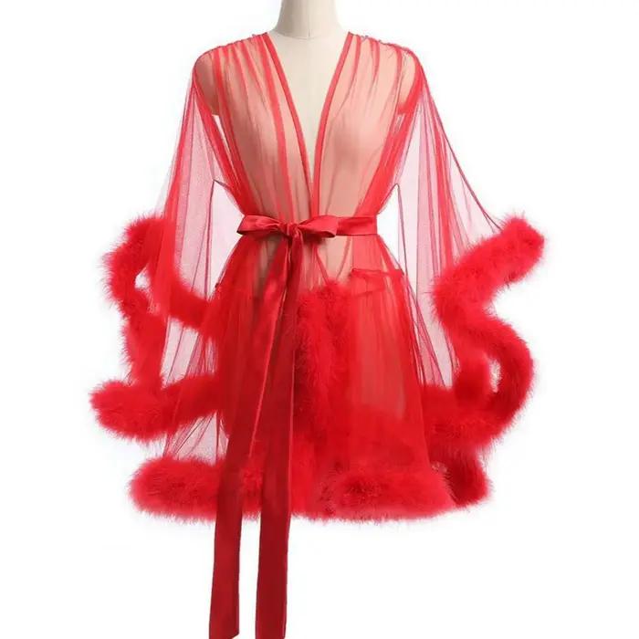 Robe sexy en velours côtelé pour femmes - SANWOOD - Style amincissant - Couleur unie - Taille ajustable - Occasions spéciales