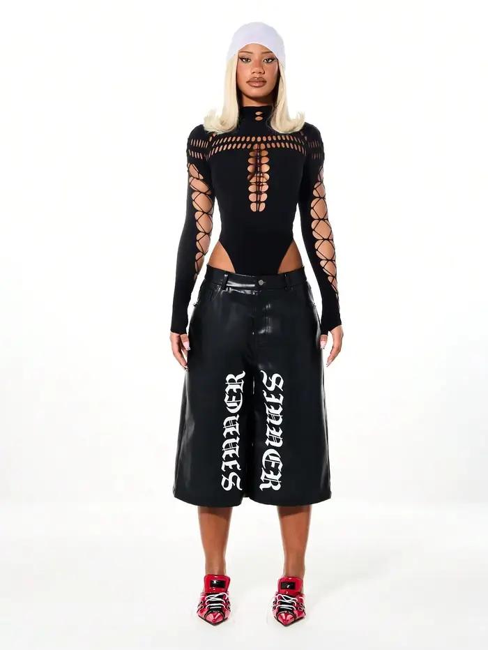 FHSEER Combinaison sexy Y2K pour femme