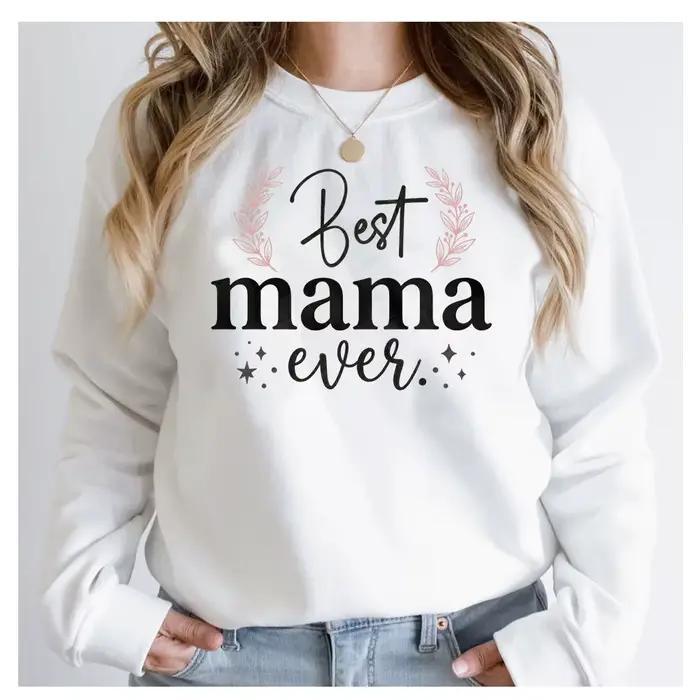 Patchs thermocollants DIY pour la fête des mères, transferts thermiques pour vêtements, t-shirts, sacs, cadeau pour maman, peinture par transfert thermique