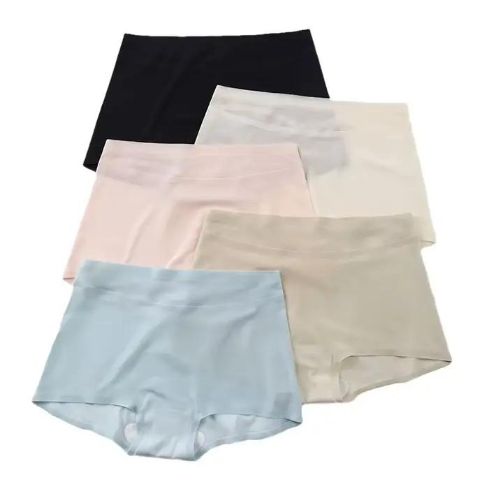 Culotte solide sans couture pour femmes