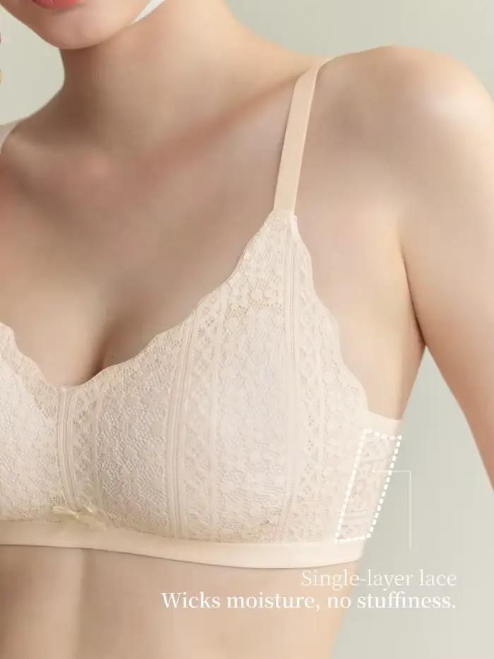 SUJIIN – soutien-gorge sexy en dentelle sans fil pour femmes