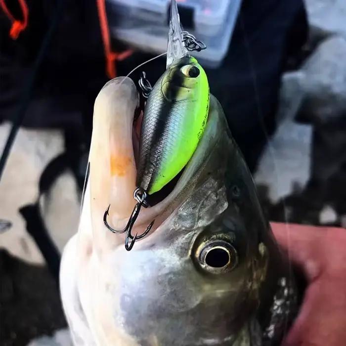2025 nouveau Lurefans E-39 flottant manivelle appât méné leurre de pêche 39mm/4.8g profondeur 1.5-2.5m artificiel Wobbler bar de mer appât dur