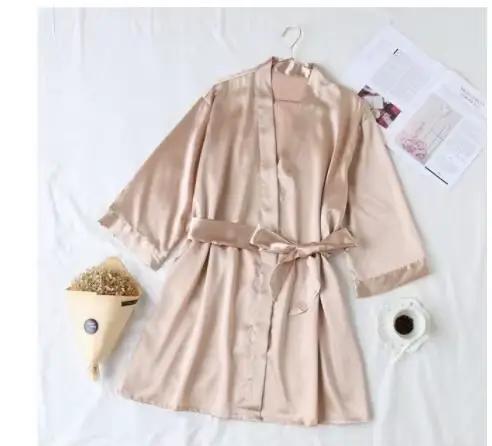 Été Champagne chinois mariée Robe